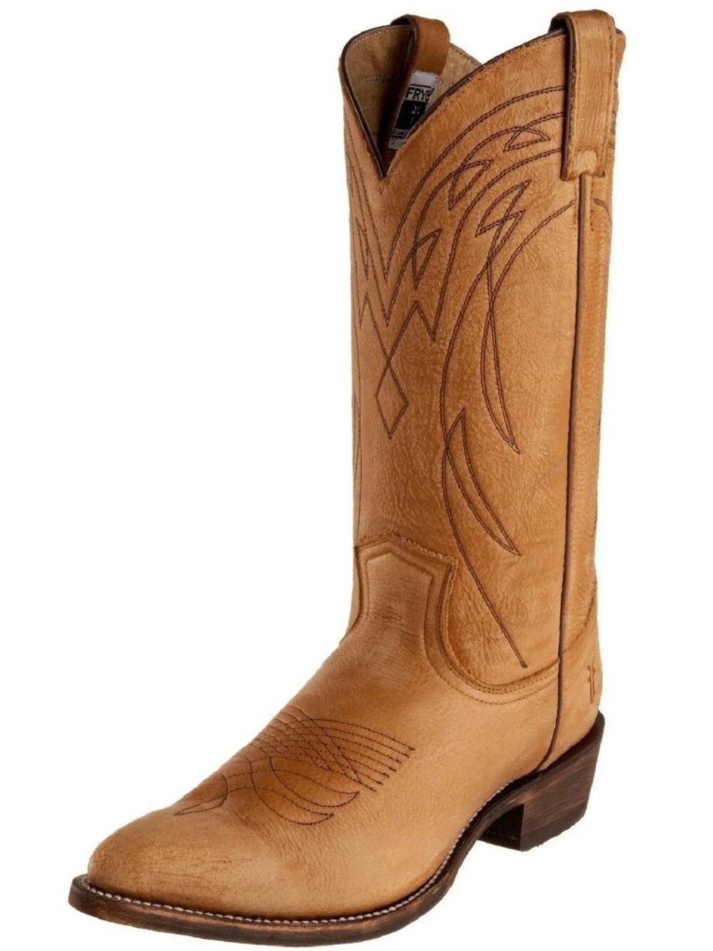 Frye Billy Cowboy Cowgirl Boots Light Tan Honey 8